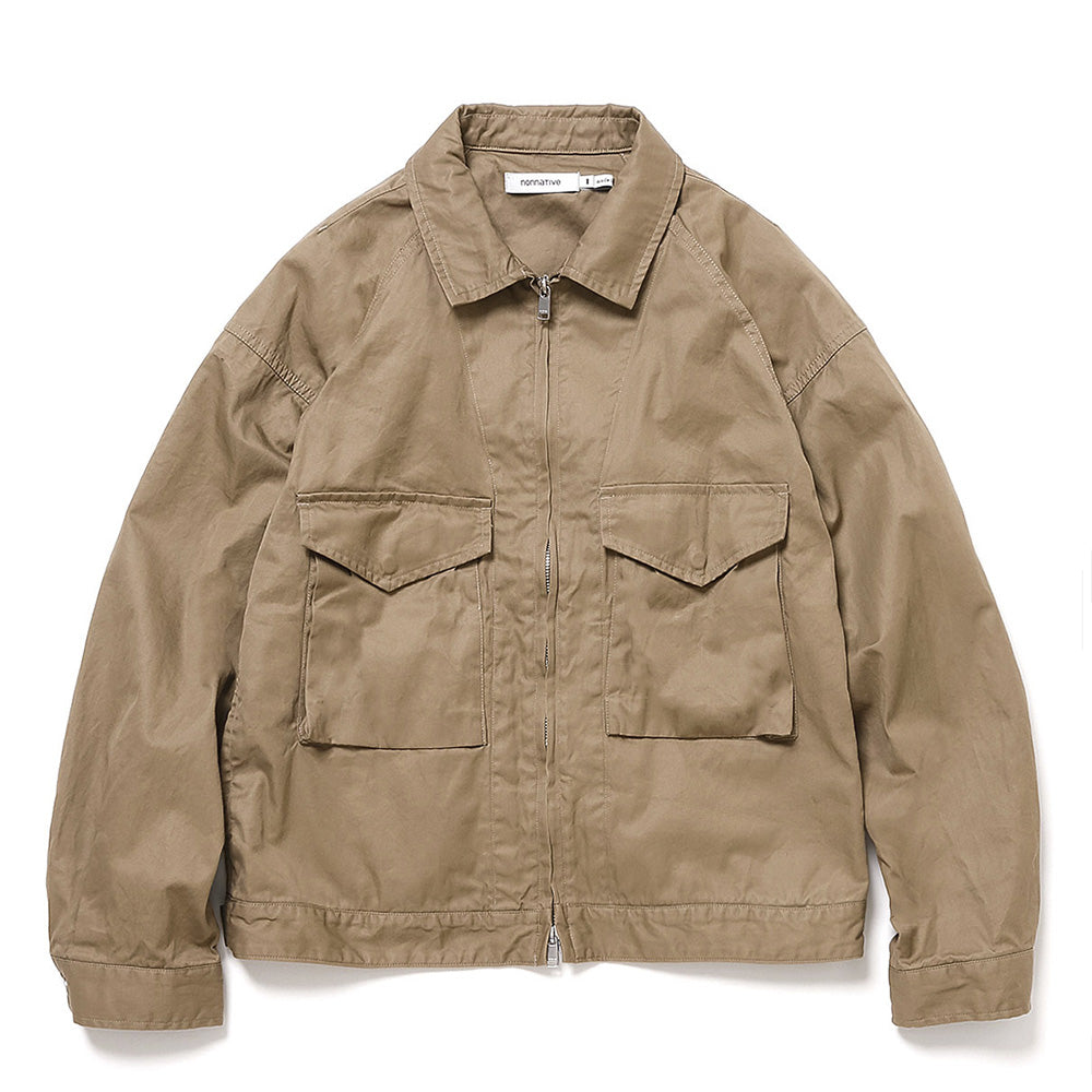 TROOPER SHORT JACKET COTTON GABARDINE