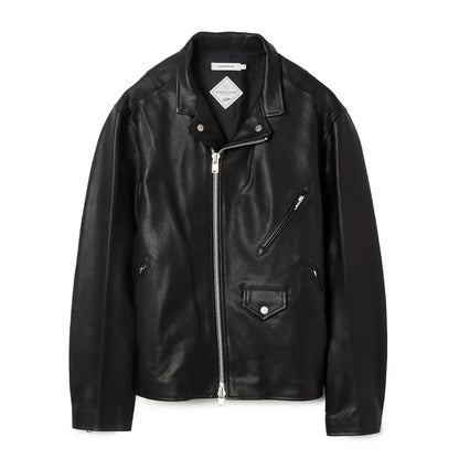 RIDER BLOUSON COW LEATHER WITH WINDSTOPPER
