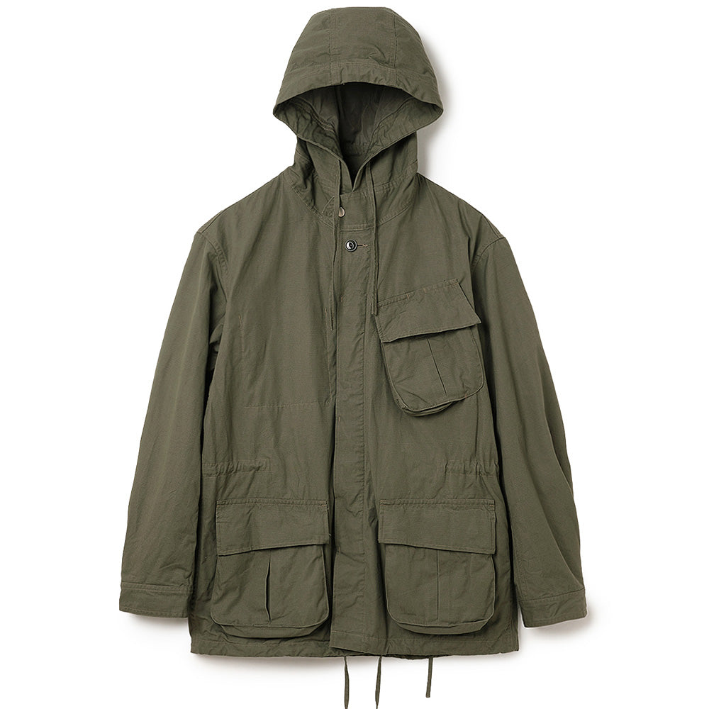 TROOPER HOODED JACKET COTTON RIPSTOP WITH WINDSTOPPER