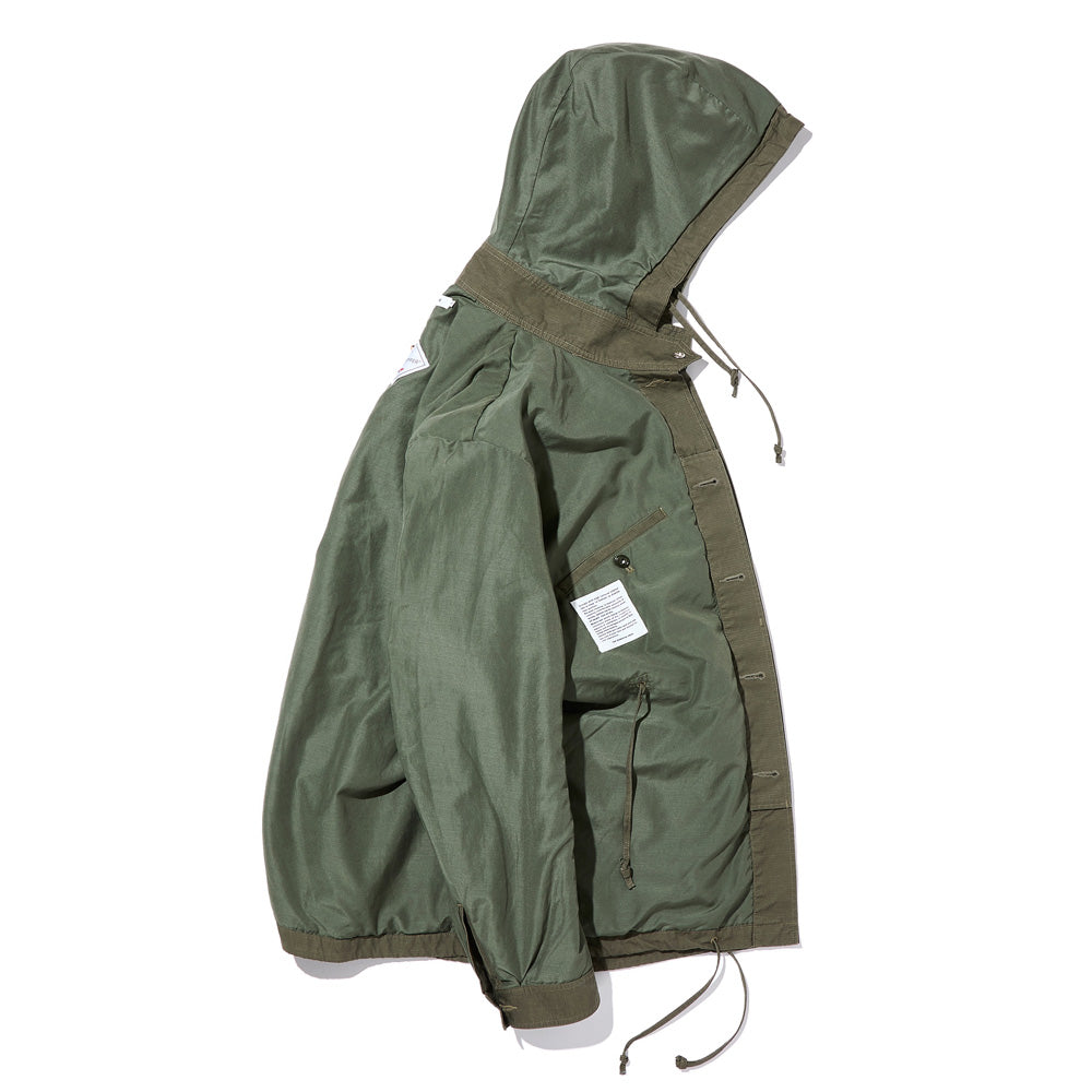 TROOPER HOODED JACKET COTTON RIPSTOP WITH WINDSTOPPER