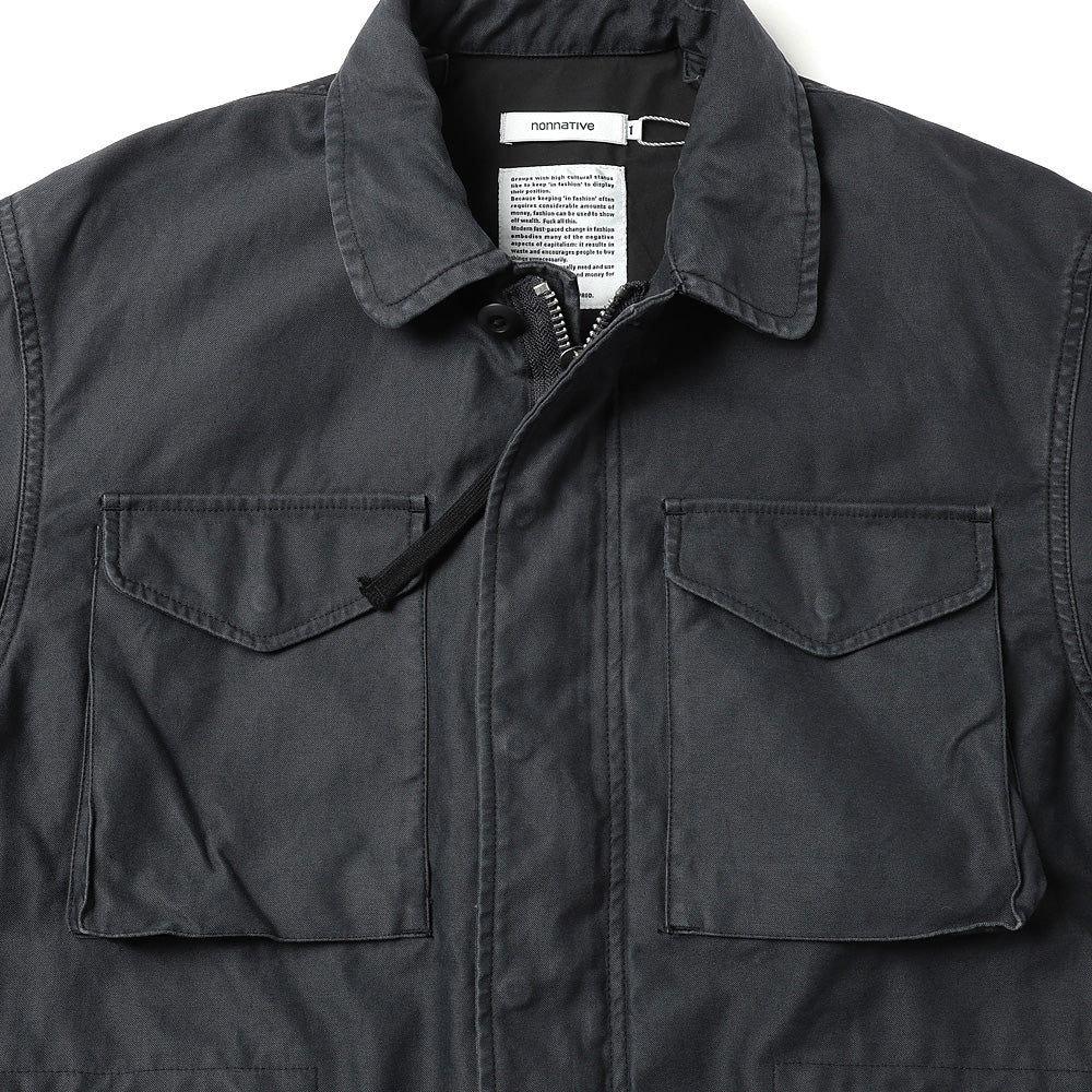 TROOPER JACKET COTTON BACK SATIN VW WITH WINDSTOPPER