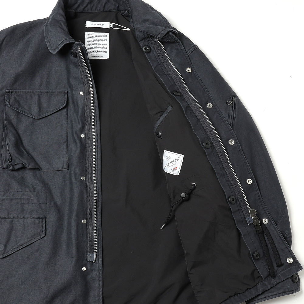 TROOPER JACKET COTTON BACK SATIN VW WITH WINDSTOPPER