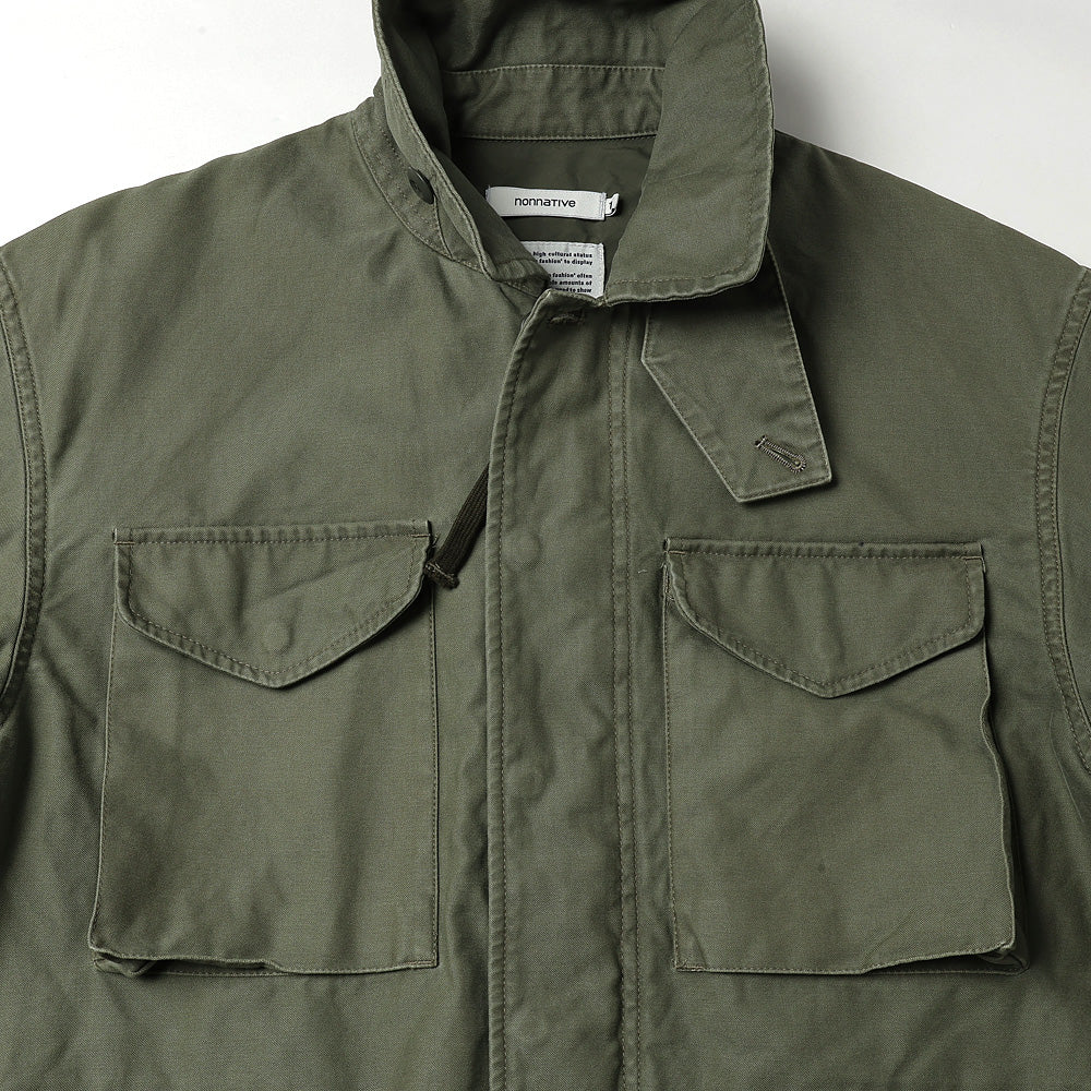 TROOPER JACKET COTTON BACK SATIN VW WITH WINDSTOPPER