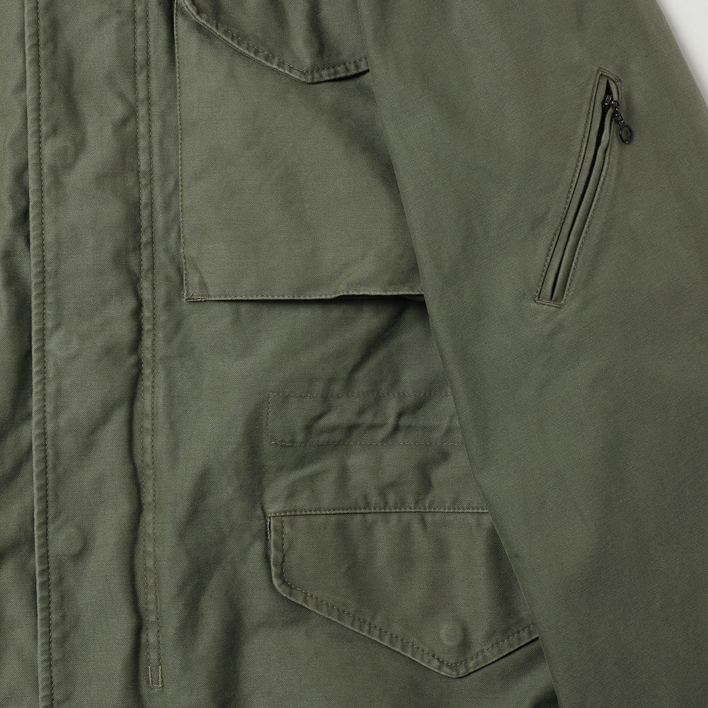 TROOPER JACKET COTTON BACK SATIN VW WITH WINDSTOPPER