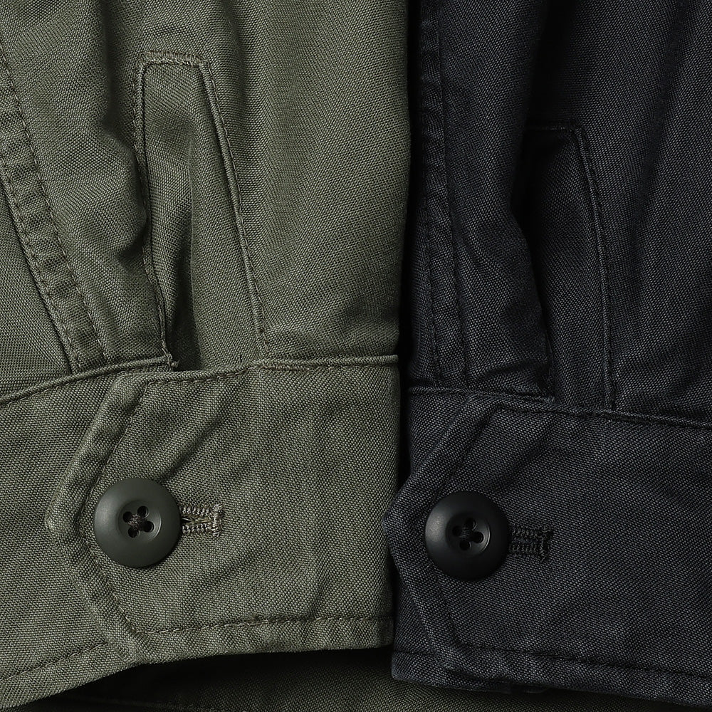 TROOPER JACKET COTTON BACK SATIN VW WITH WINDSTOPPER
