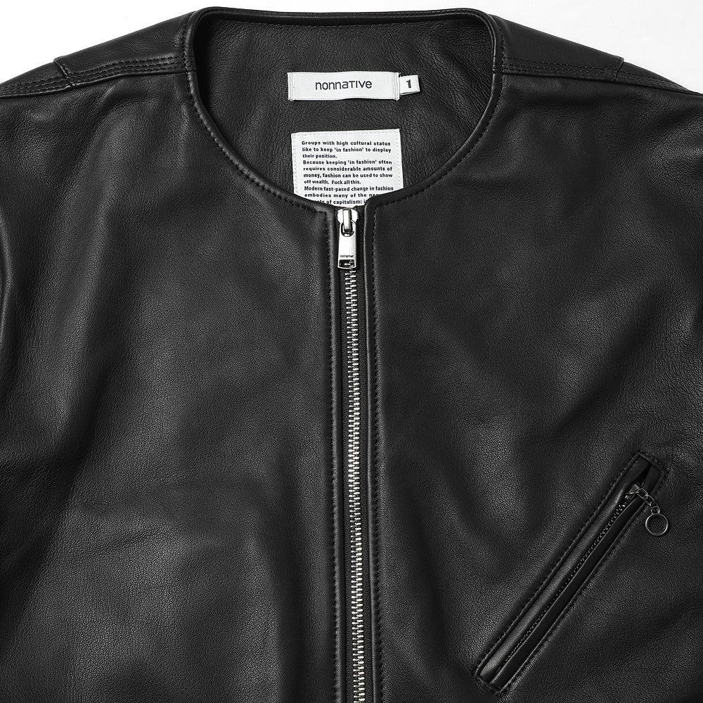 RIDER BLOUSON SHEEP LEATHER WITH WINDSTOPPER