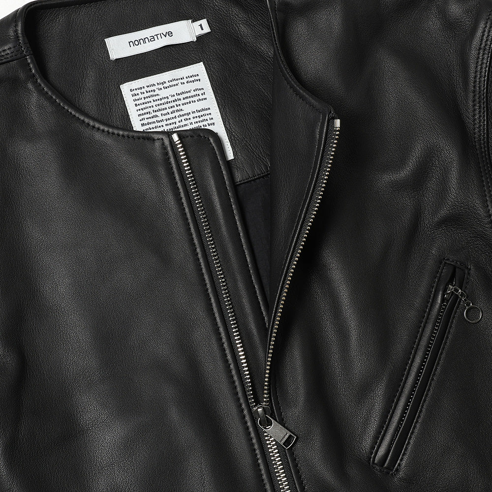 RIDER BLOUSON SHEEP LEATHER WITH WINDSTOPPER