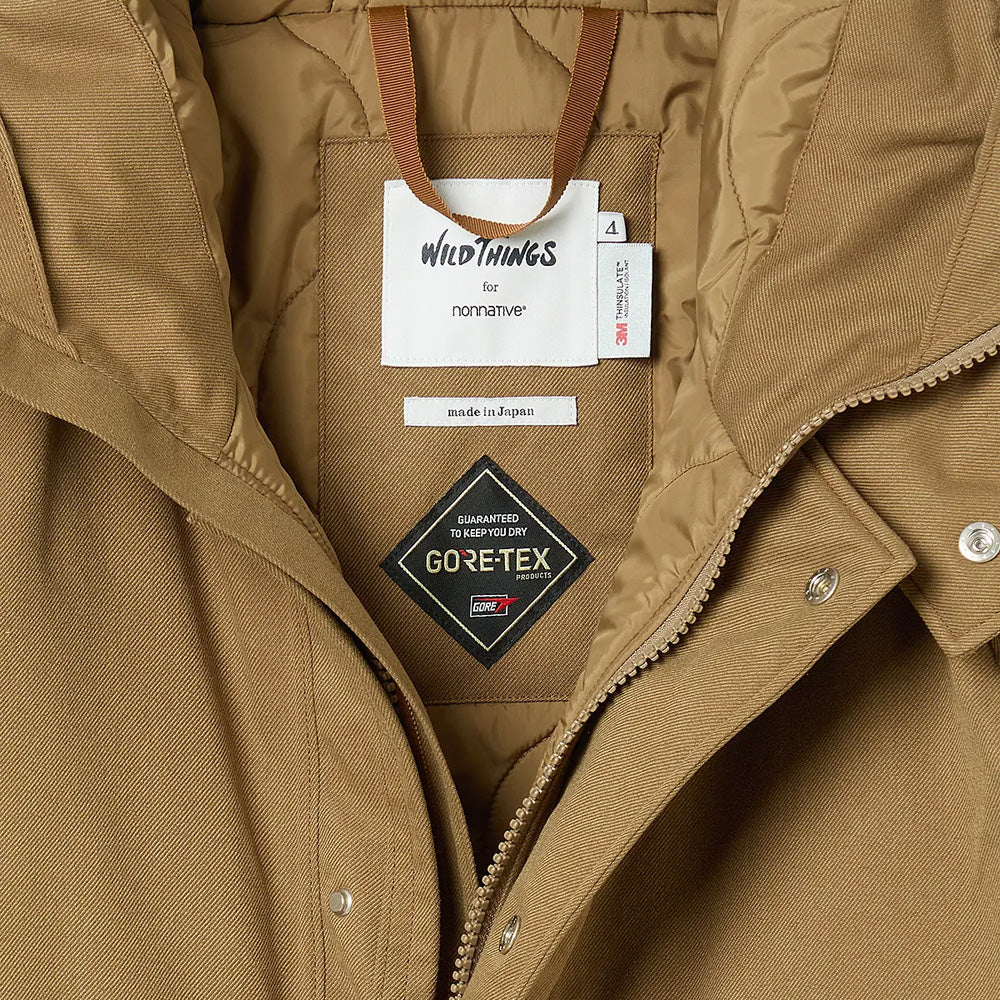 WILD THINGS × nonnative EXPLORER PUFF JUMPER DENALI N/P TWILL GORE-TEX 2L