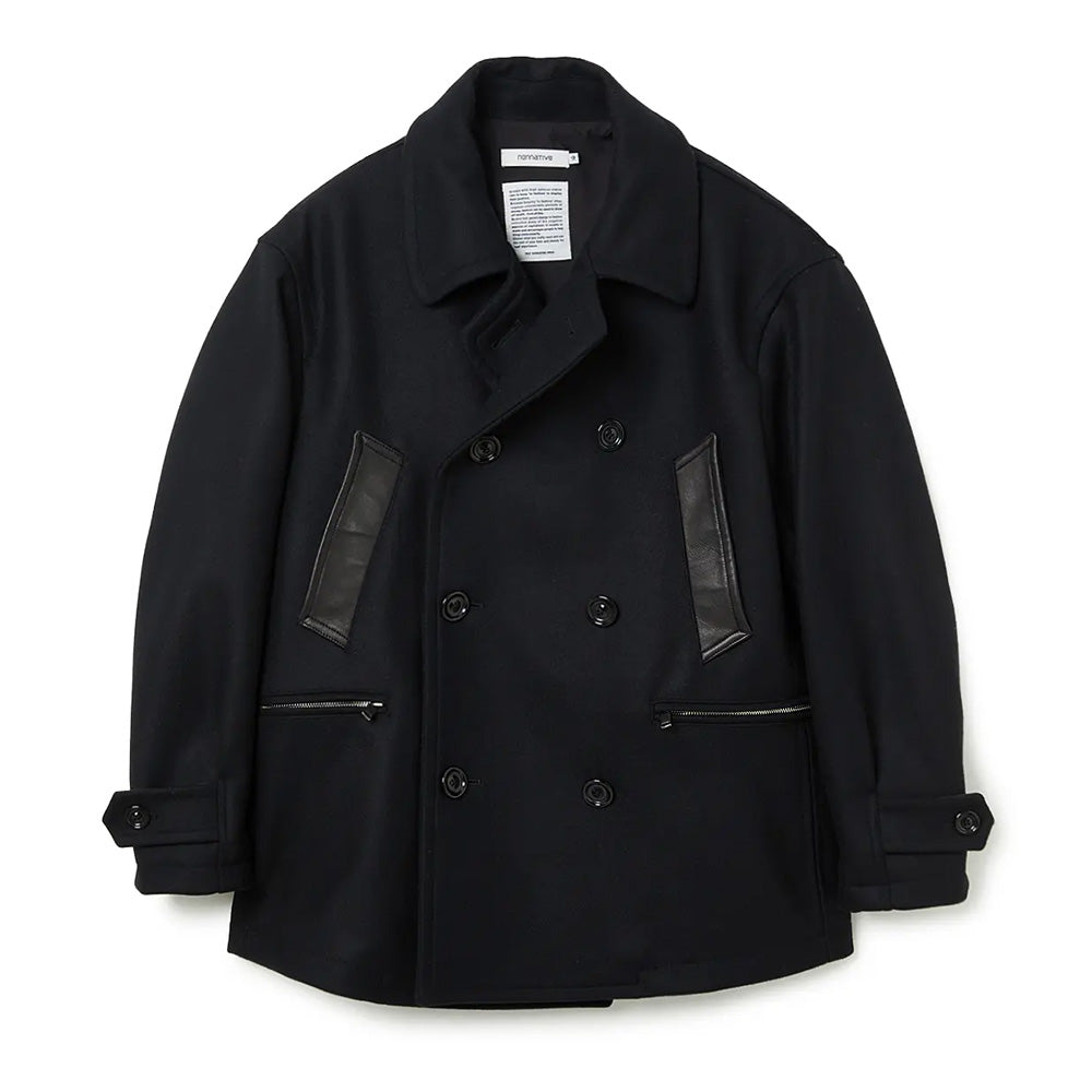 MARINER COAT WOOL DOUBLE MELTON WITH WINDSTOPPER
