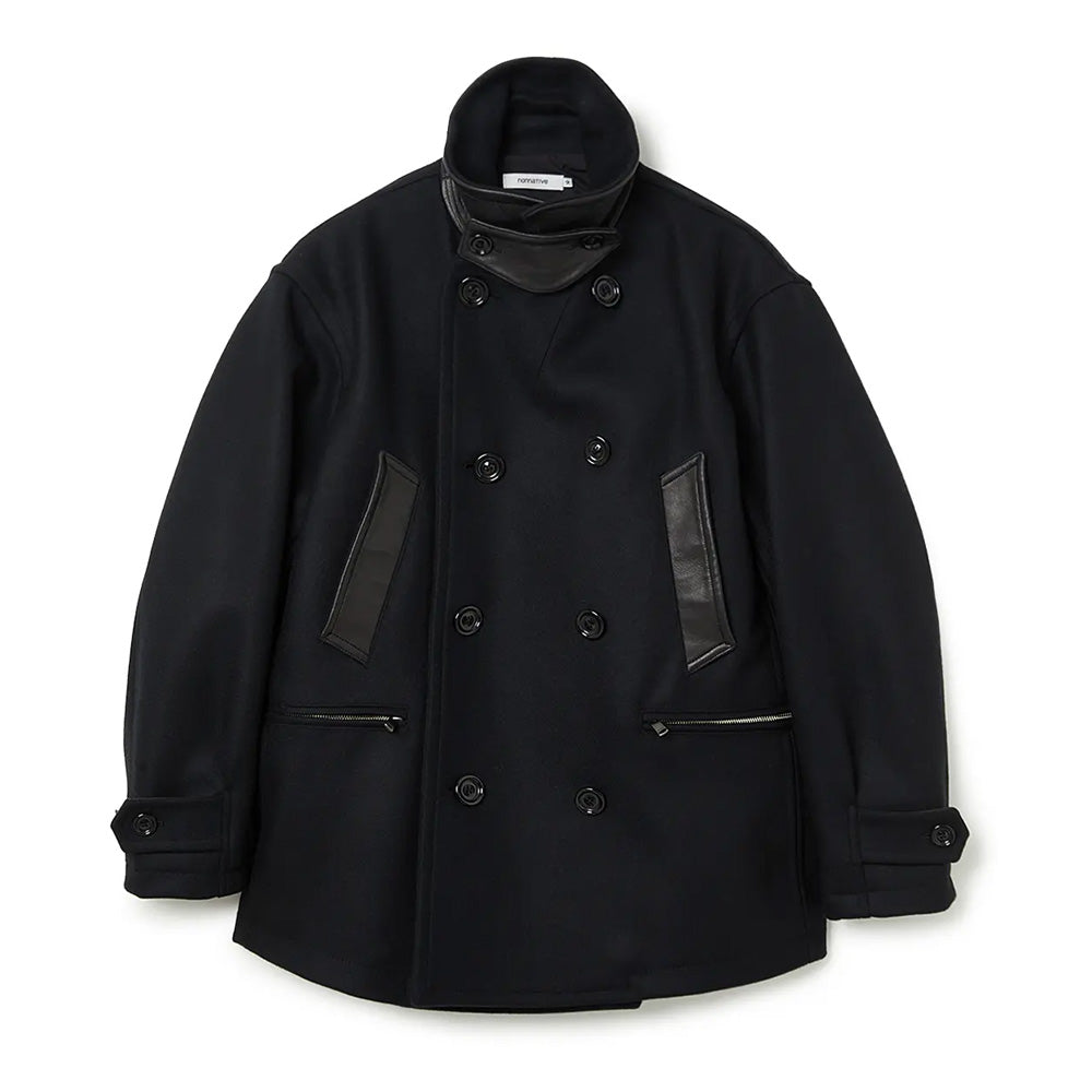 MARINER COAT WOOL DOUBLE MELTON WITH WINDSTOPPER