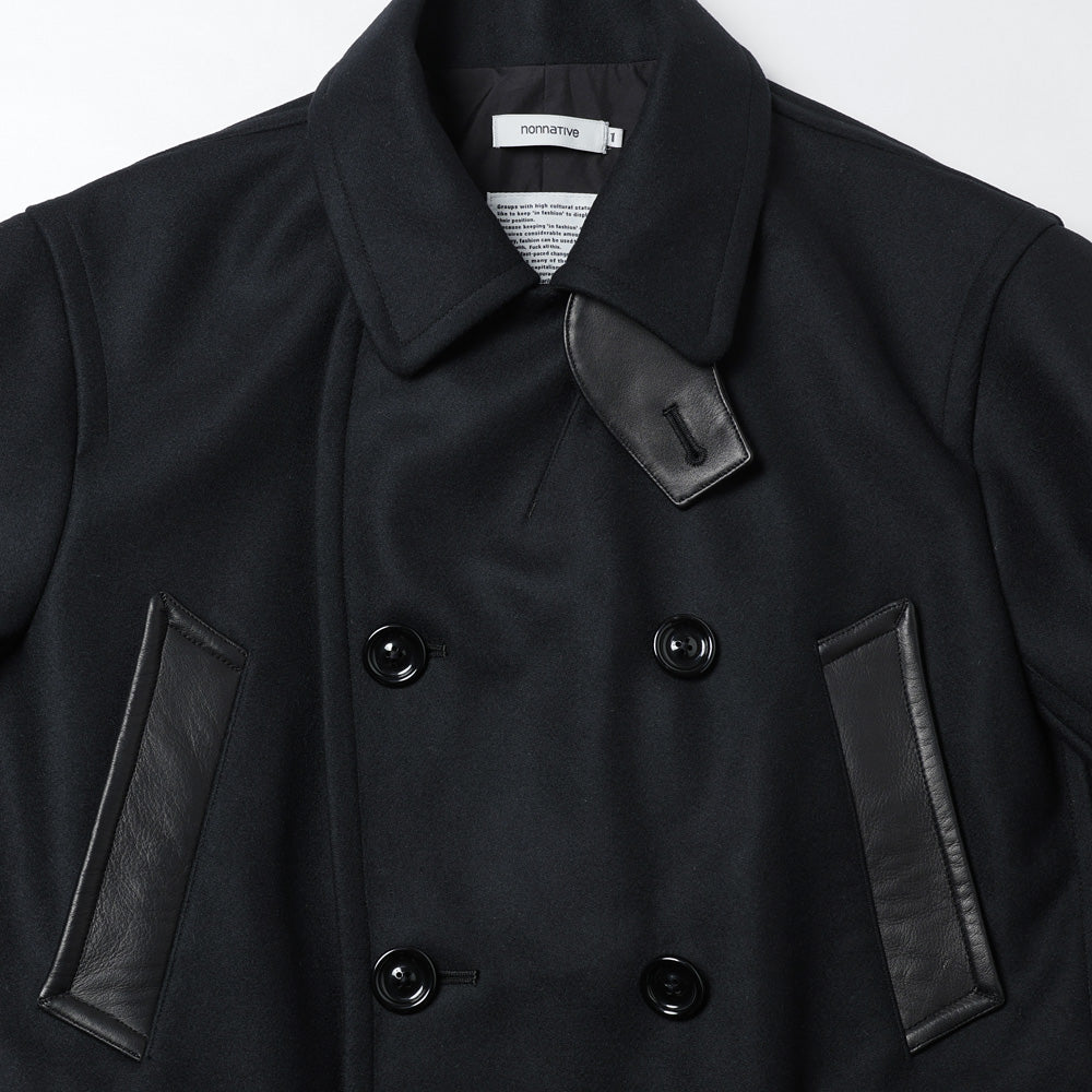 MARINER COAT WOOL DOUBLE MELTON WITH WINDSTOPPER