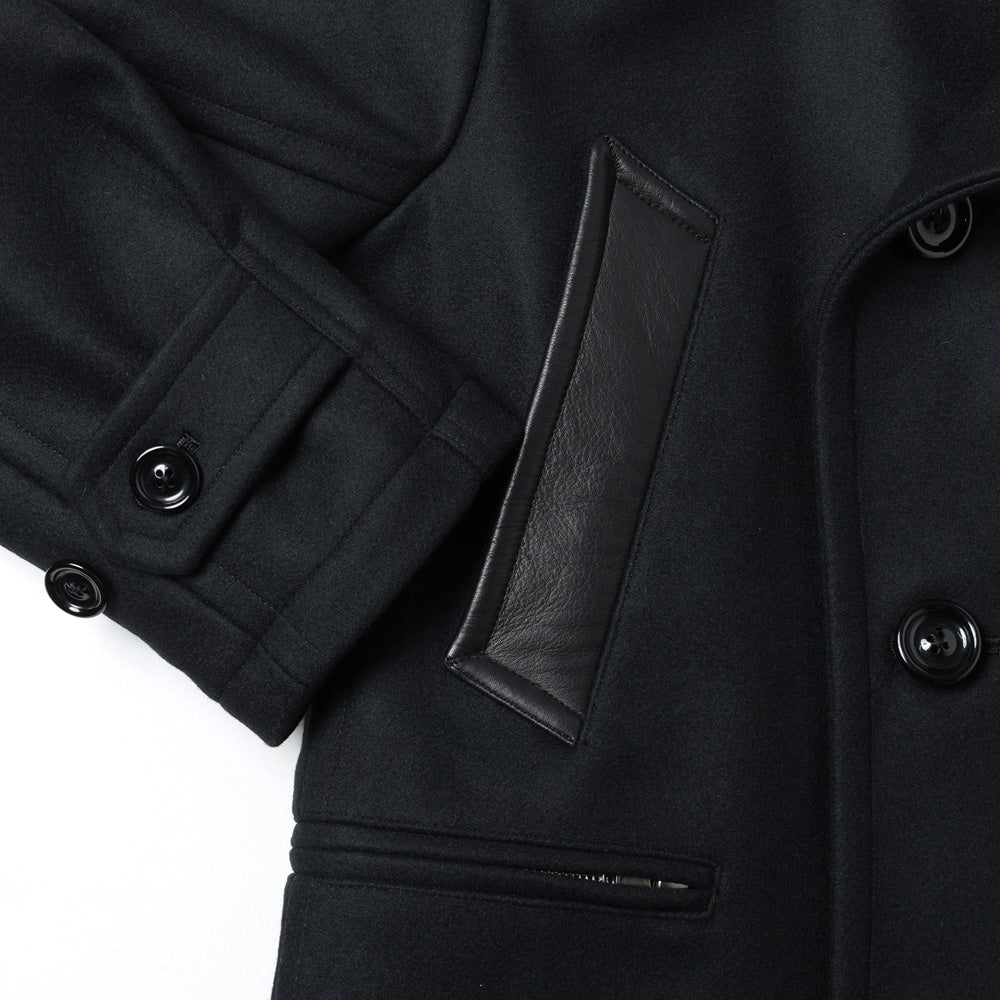 MARINER COAT WOOL DOUBLE MELTON WITH WINDSTOPPER