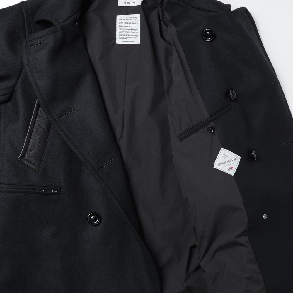 MARINER COAT WOOL DOUBLE MELTON WITH WINDSTOPPER
