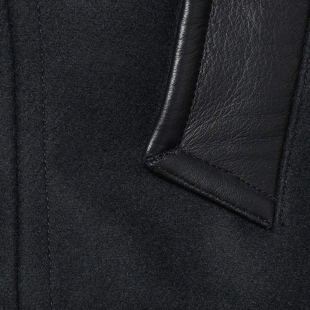 MARINER COAT WOOL DOUBLE MELTON WITH WINDSTOPPER