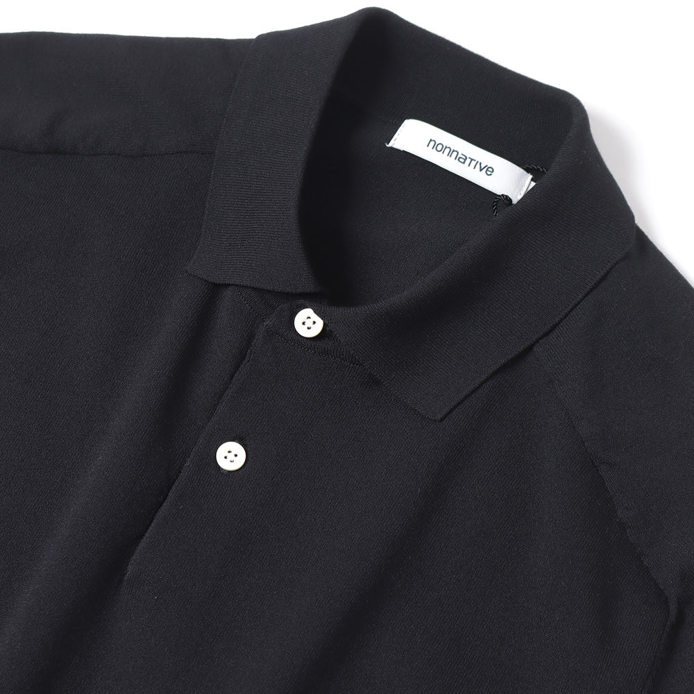 DWELLER S/S POLO SWEATER C/P YARN