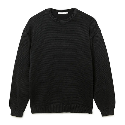 WORKER PULLOVER SWEATER COTTON YARN