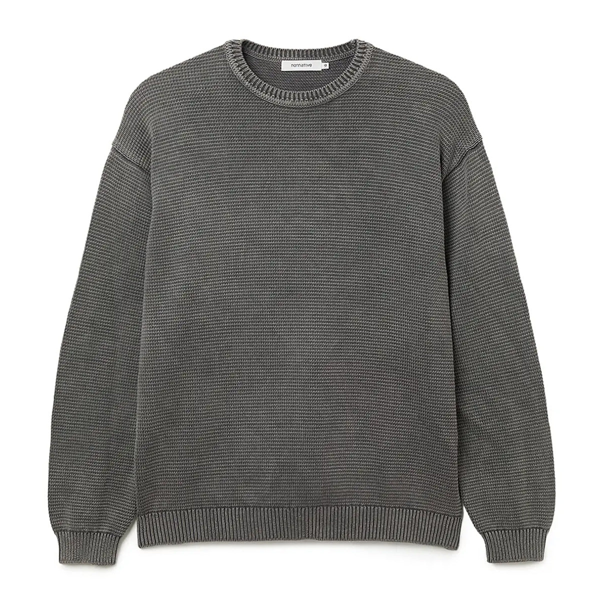 WORKER PULLOVER SWEATER COTTON YARN