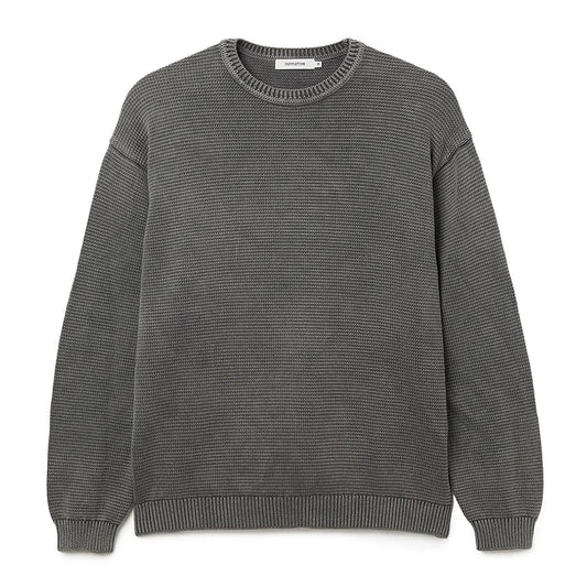 WORKER PULLOVER SWEATER COTTON YARN
