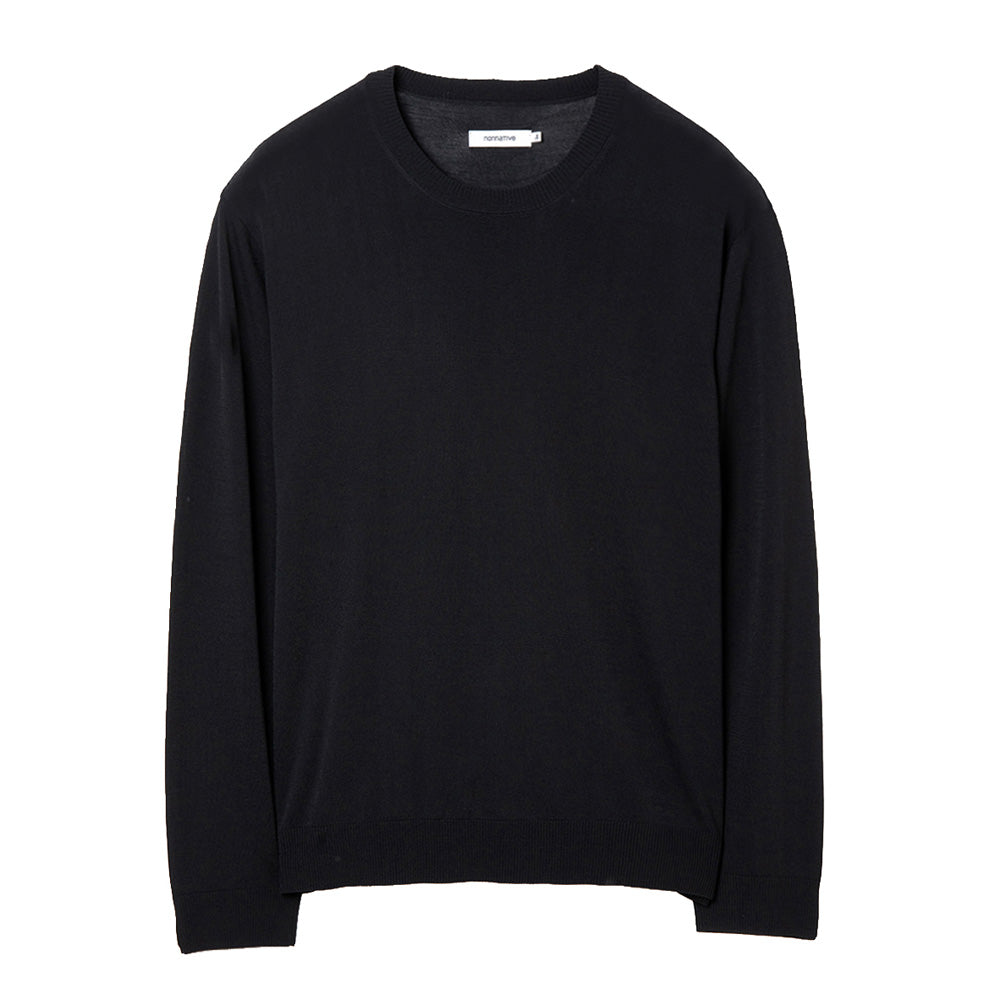 OFFICER CREW SWEATER RAYON NYLON YARN