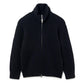 HIKER HIGH NECK ZIP BLOUSON WOOL BOUCLE KNIT