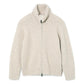 HIKER HIGH NECK ZIP BLOUSON WOOL BOUCLE KNIT