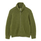 HIKER HIGH NECK ZIP BLOUSON WOOL BOUCLE KNIT
