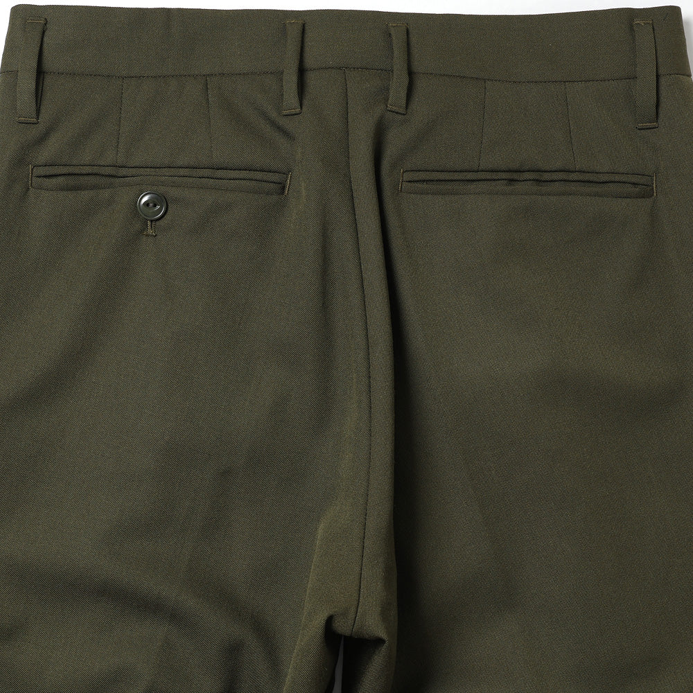 OFFICER EASY TROUSERS WOOL TWILL 8/1mae