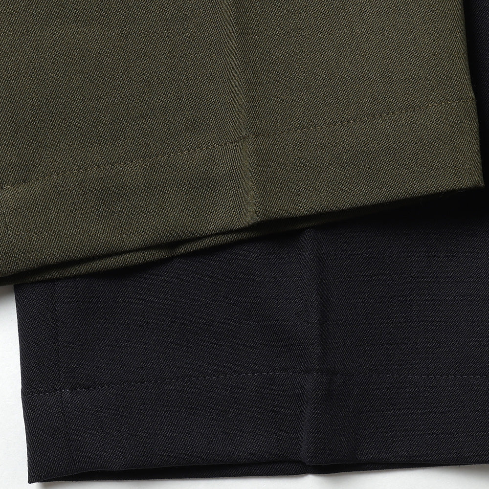 OFFICER EASY TROUSERS WOOL TWILL 8/1mae