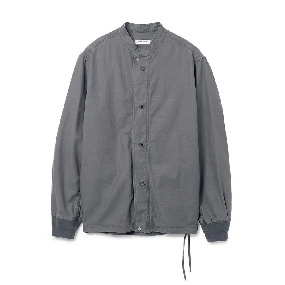 TROOPER SHIRT JACKET COTTON BACKSATIN PIGMENT DYE