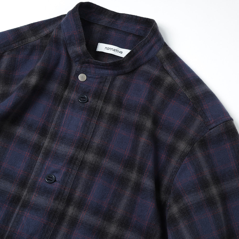 TROOPER SHIRT JACKET COTTON FLANNEL OMBRE CHECK