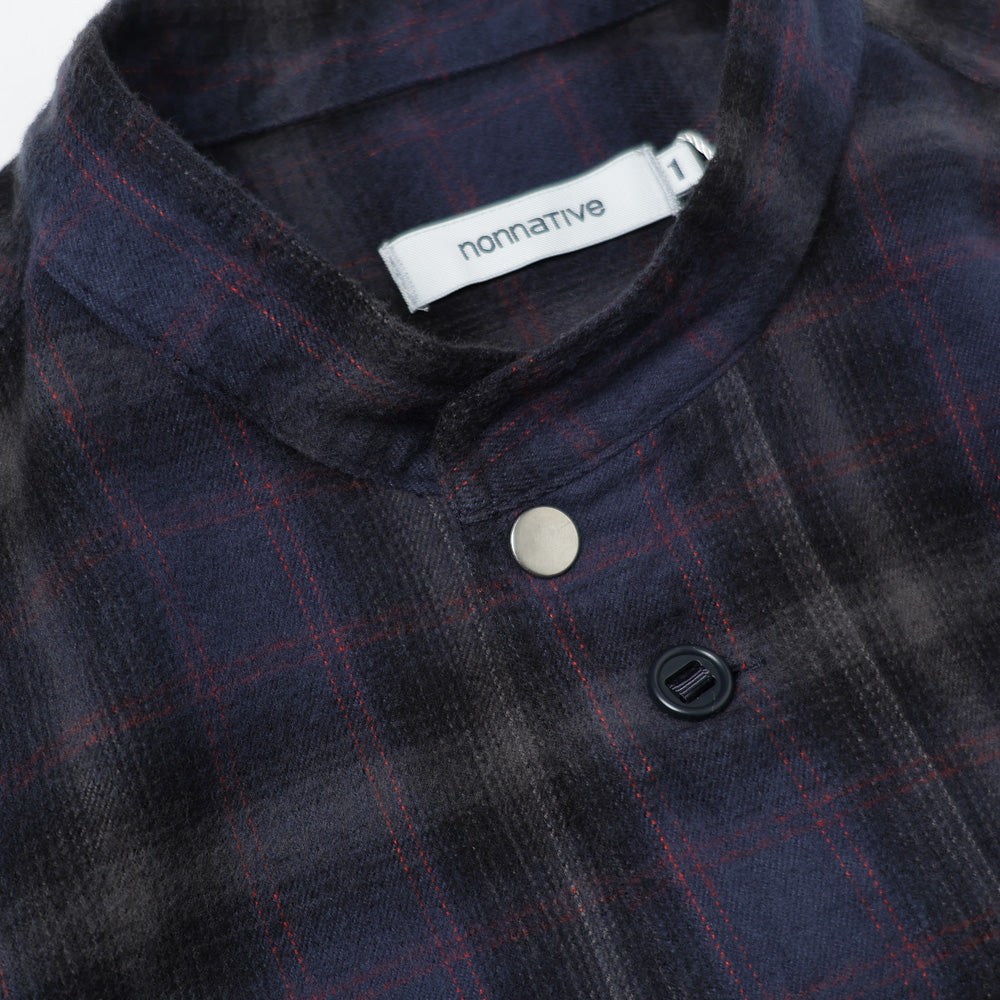 TROOPER SHIRT JACKET COTTON FLANNEL OMBRE CHECK