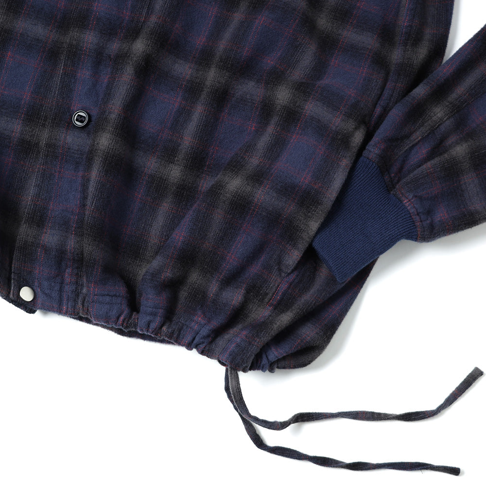 TROOPER SHIRT JACKET COTTON FLANNEL OMBRE CHECK