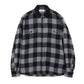 WORKER SHIRT JACKET WOOL NYLON BUFFALO CHECK
