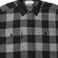 WORKER SHIRT JACKET WOOL NYLON BUFFALO CHECK