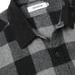 WORKER SHIRT JACKET WOOL NYLON BUFFALO CHECK