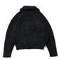 YOKE PATTERN ZIP SWEATER