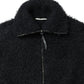 YOKE PATTERN ZIP SWEATER