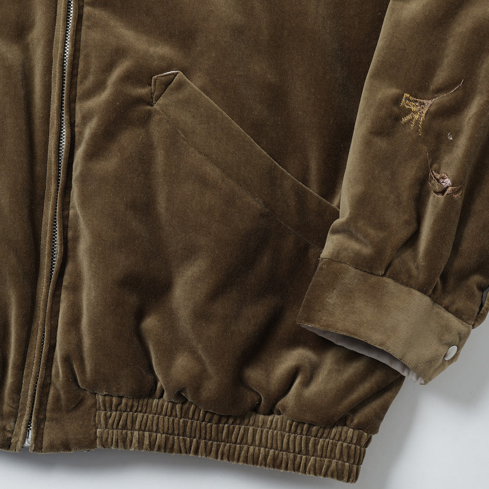 STUNNING VELVET SOUVENIR JACKET(Niwatori to Hiyoko)