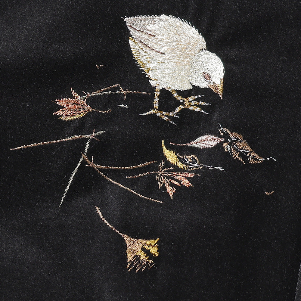 STUNNING VELVET SOUVENIR JACKET(Niwatori to Hiyoko)