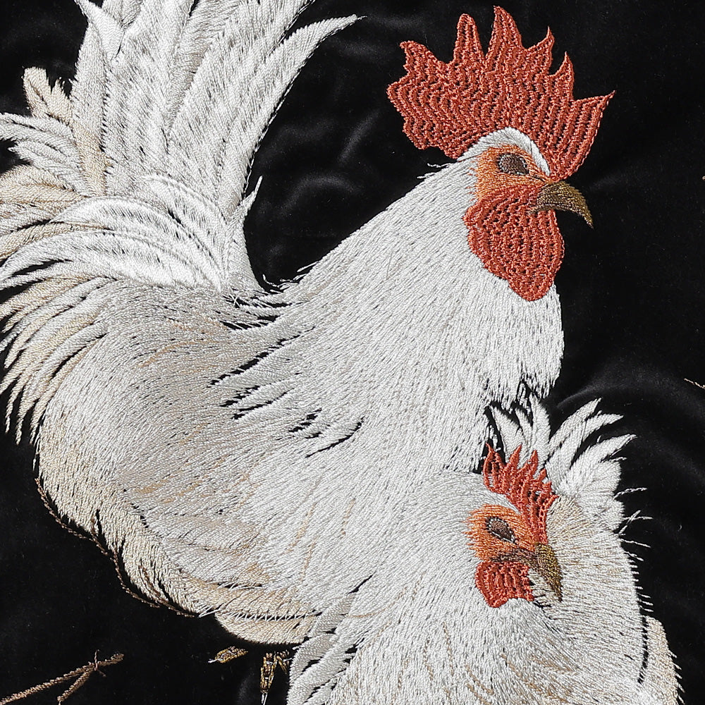 STUNNING VELVET SOUVENIR JACKET(Niwatori to Hiyoko)