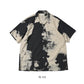 TSUJIMURA SHIRO ABSTRACT PAINT SHIRTS (Short-sleeve)