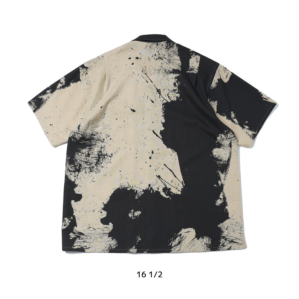 TSUJIMURA SHIRO ABSTRACT PAINT SHIRTS (Short-sleeve)