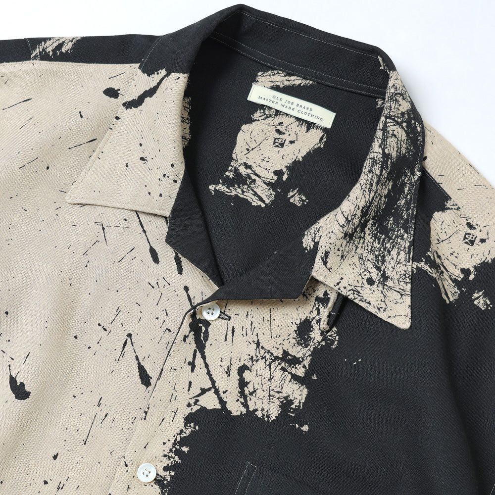 TSUJIMURA SHIRO ABSTRACT PAINT SHIRTS (Short-sleeve)