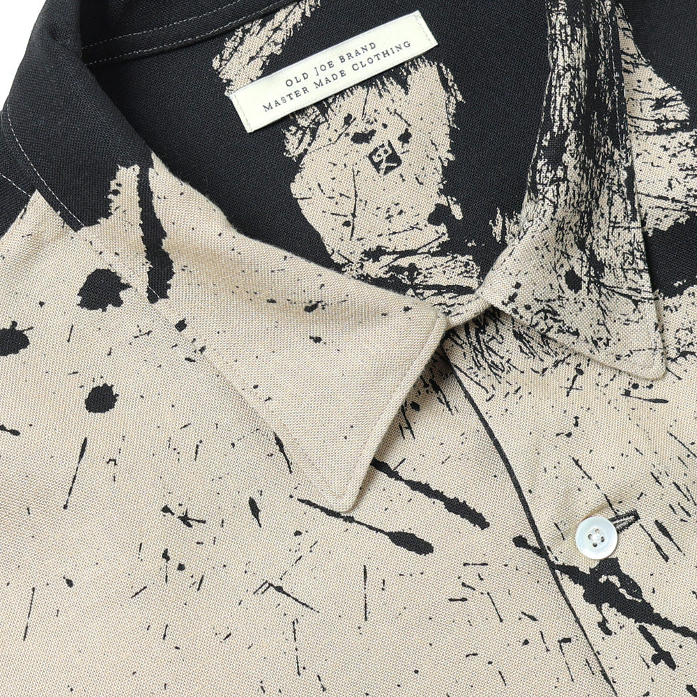 TSUJIMURA SHIRO ABSTRACT PAINT SHIRTS (Short-sleeve)