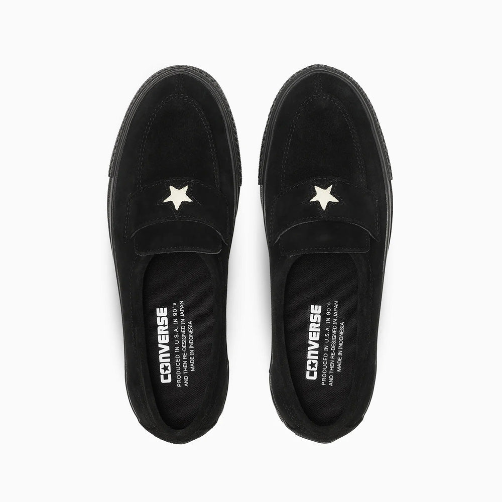 CONVERSE ADDICT (コンバースアディクト) ONE STAR LOAFER(BLACK) 26ss