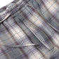 SUPER LIGHT WOOL CHECK EASY SLACKS