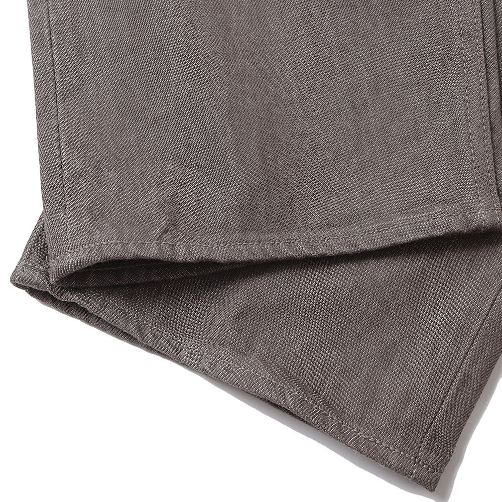 AURALEE(オーラリー)】HARD TWIST BROWN DENIM WIDE PANTS