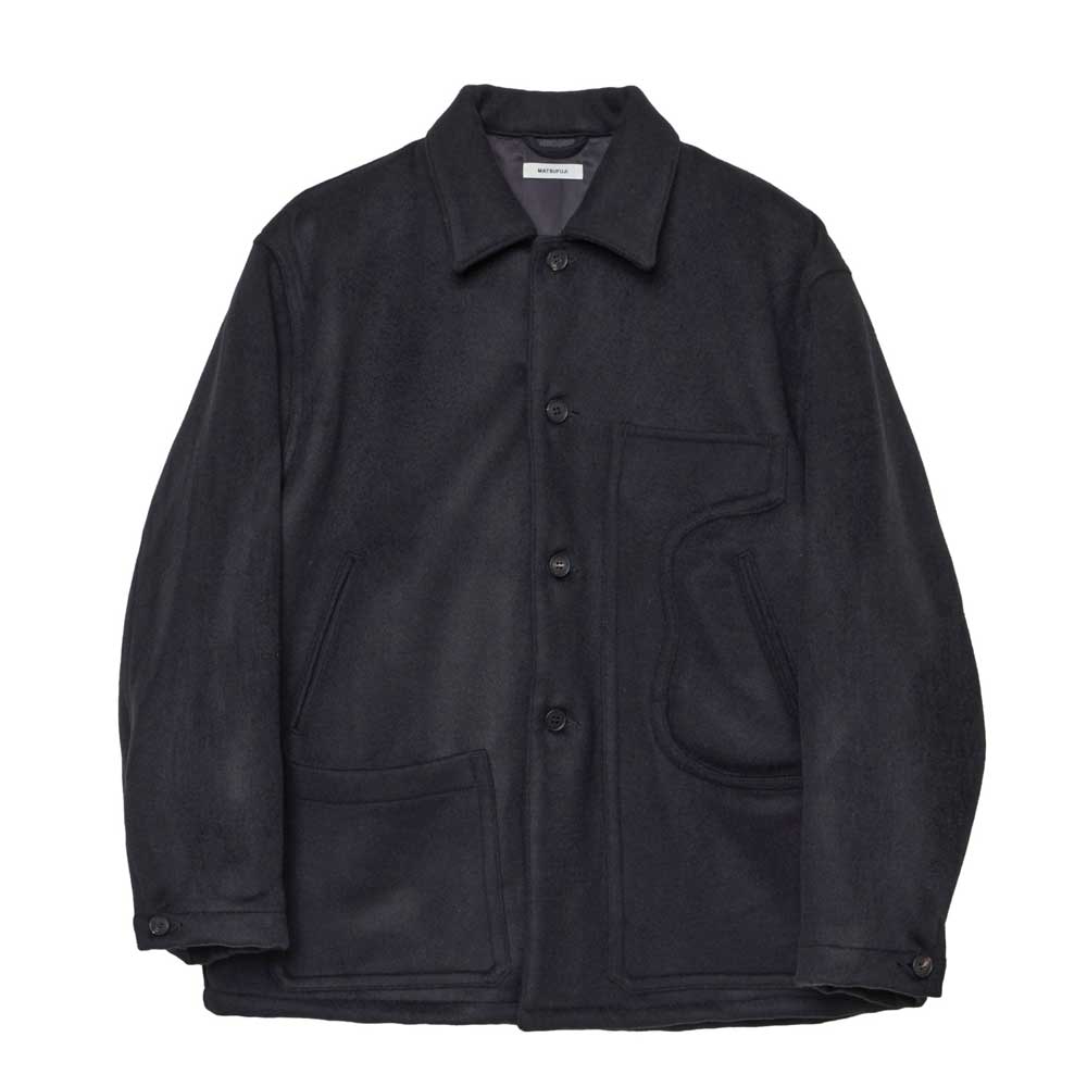 Connected Pockets Melton Jacket