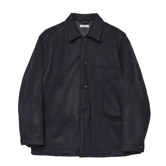 Connected Pockets Melton Jacket