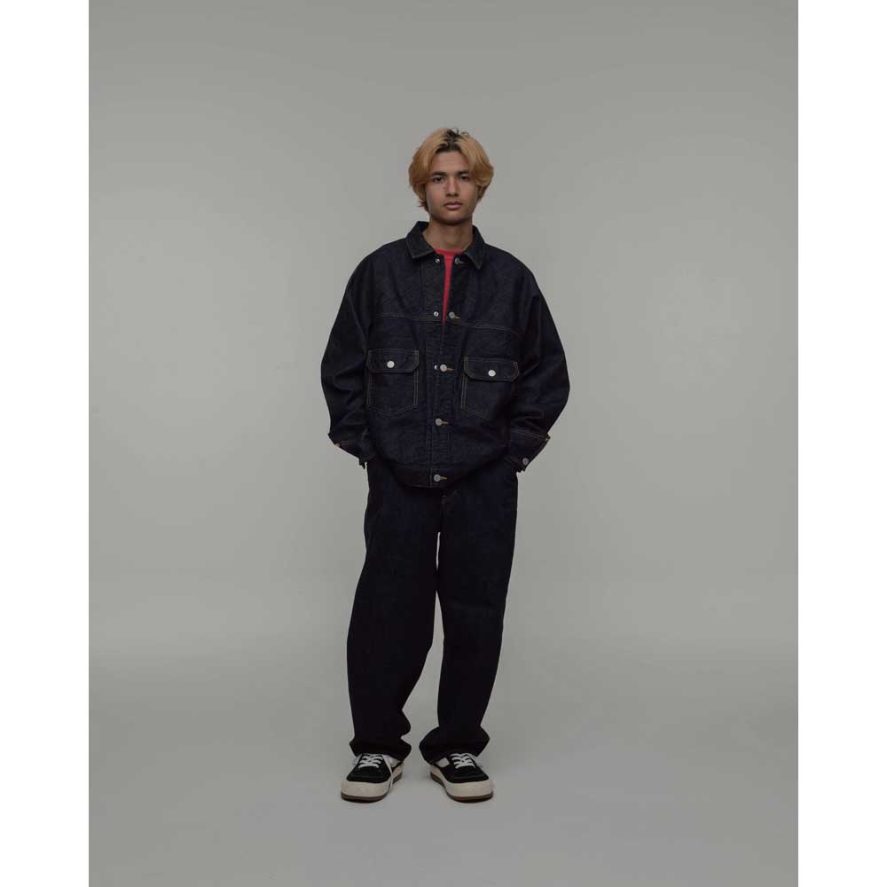 O -(レイチョウルイラボ)XXT(RUCKER) - JK - Indigo Fade Bio (O-14
